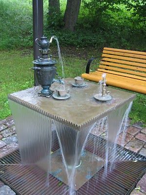 53 inspirasi desain air mancur cantik di taman - rumahku unik