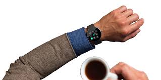 smart watch on wrist