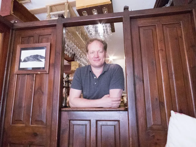 Gavin O' Mahony of Monk's Lane Bar and Restaurant in the West Cork town of Timoleague