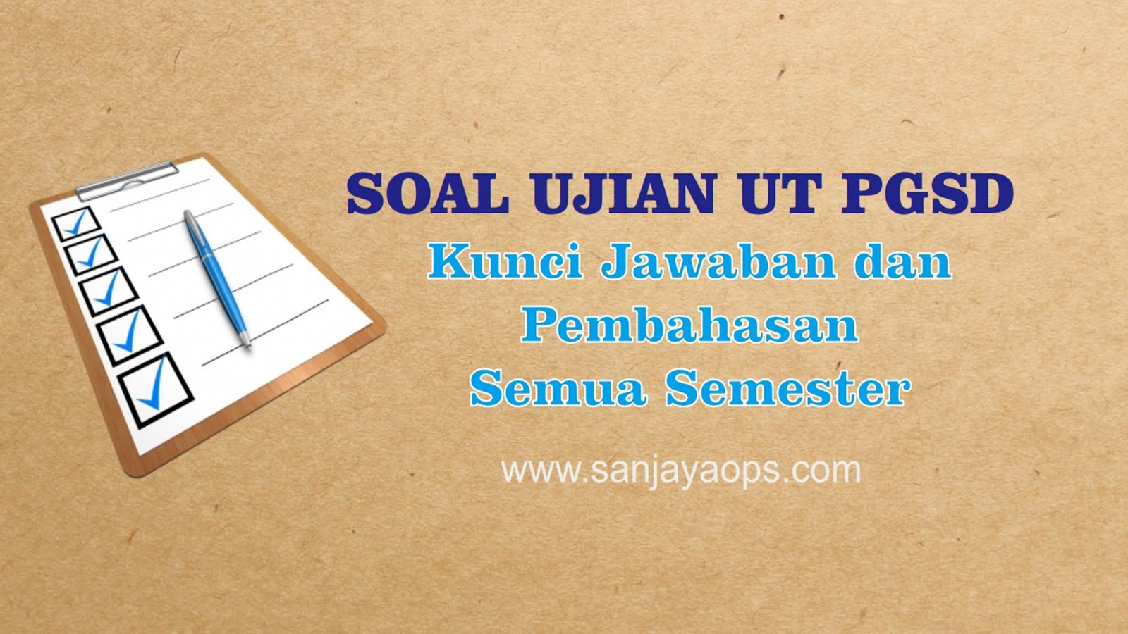 Soal Tes Formatif Pendidikan Anak Sd Pdgk 4403