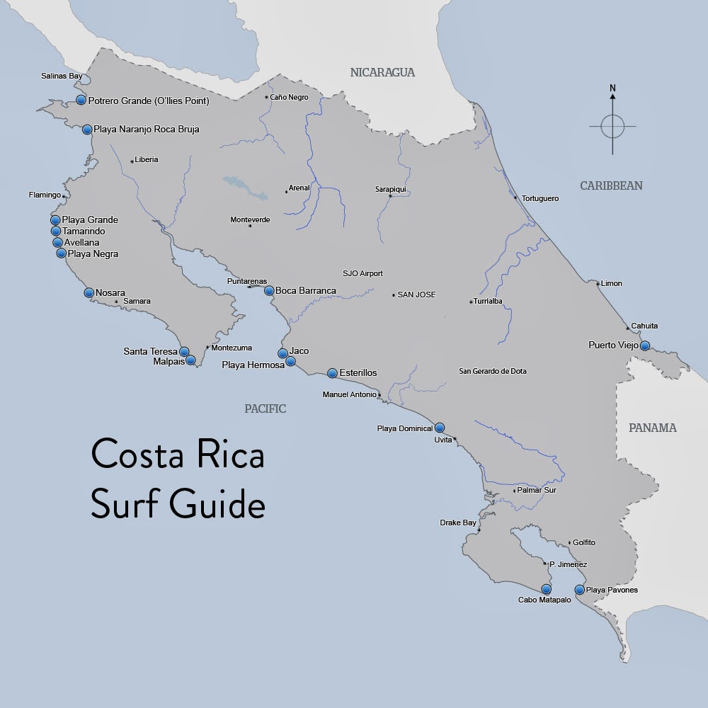 LIVING LIFE IN COSTA RICA blog SURFING Where are the Best SURF SPOTS in Costa Rica