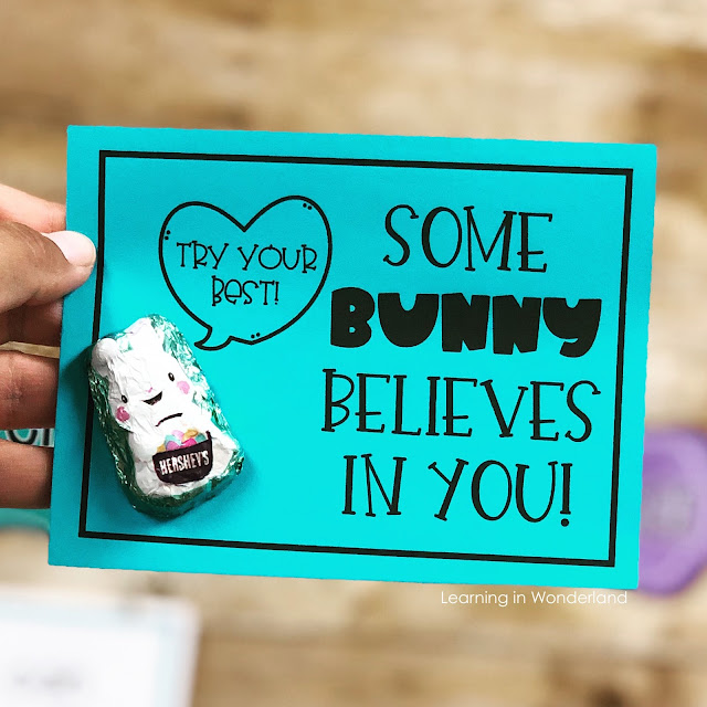 Testing Buddy Notes Freebie Learning In Wonderland