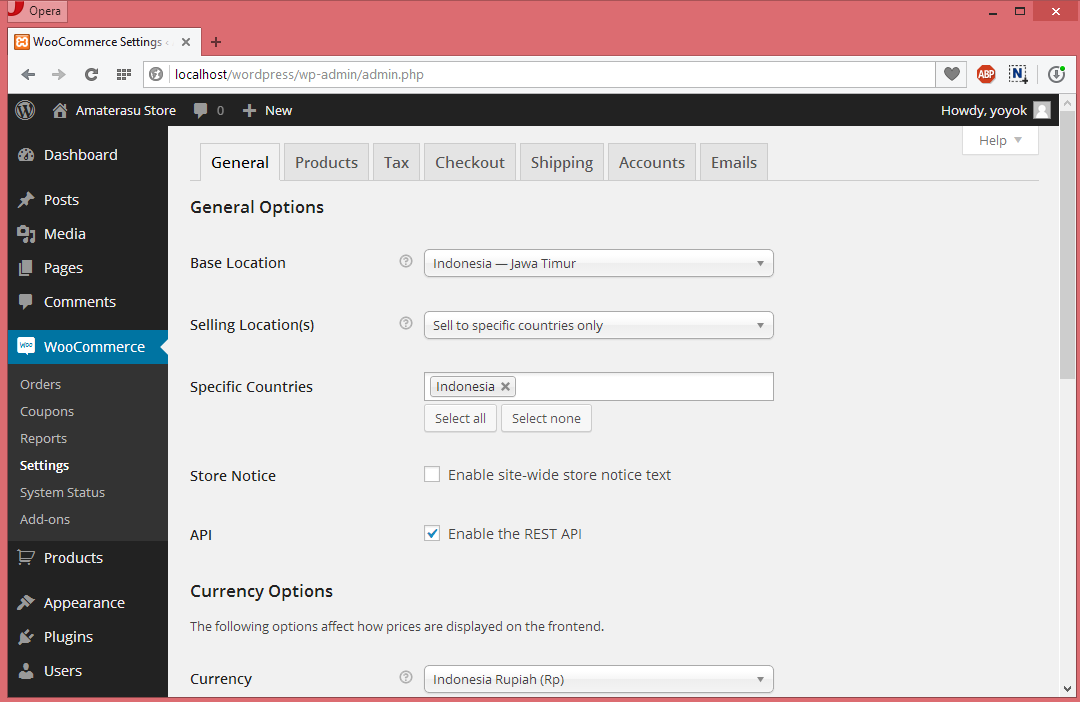 Store notice. WOOCOMMERCE программа для PC.