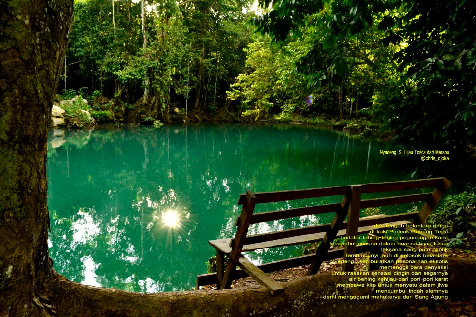 Danau Nyadeng, Si Putri Cantik dari belantara rimba Kampung Merabu