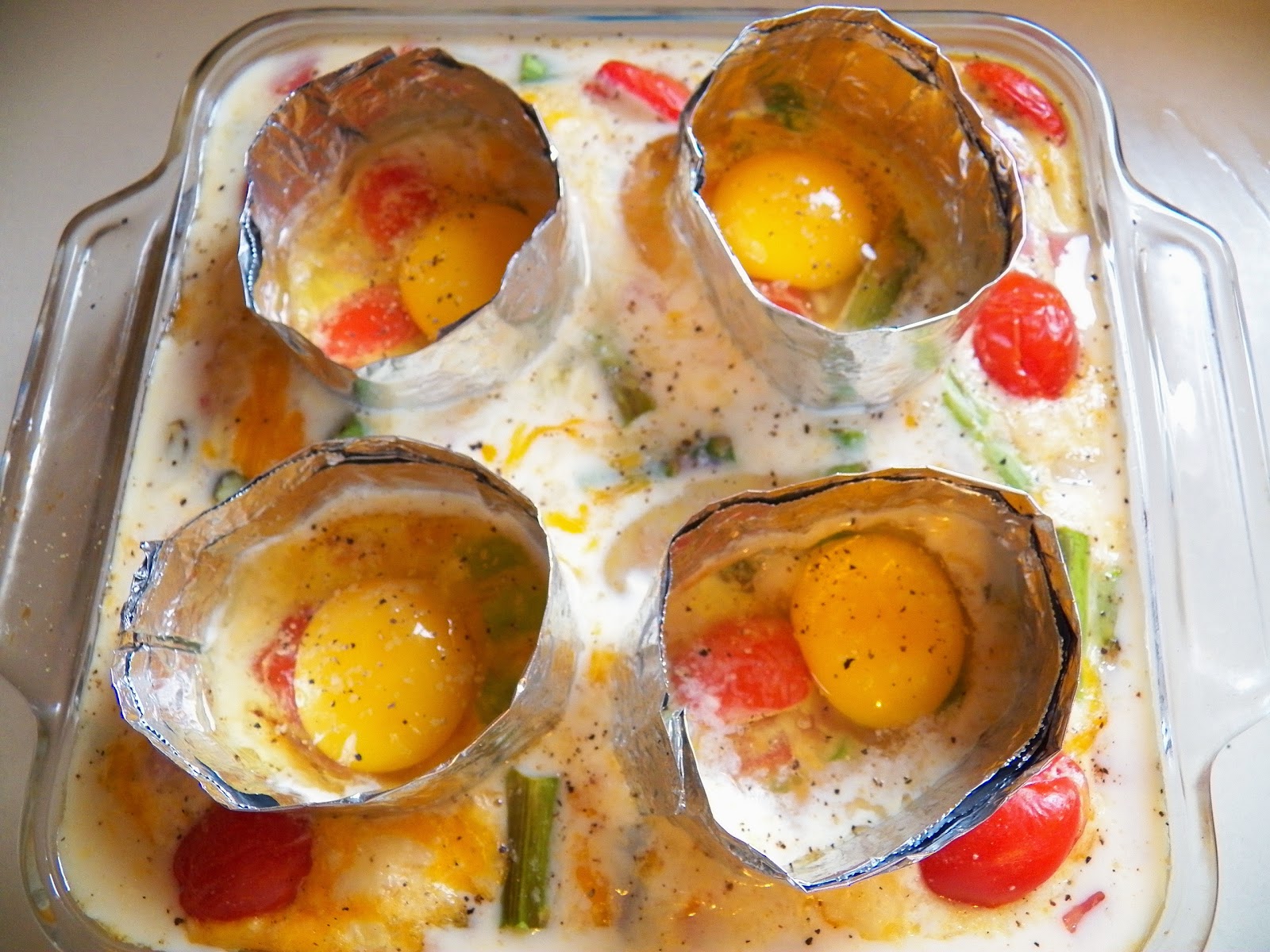 EGG HAM AND ASPARAGUS BREAKFAST BAKE In Good Flavor Great Recipes