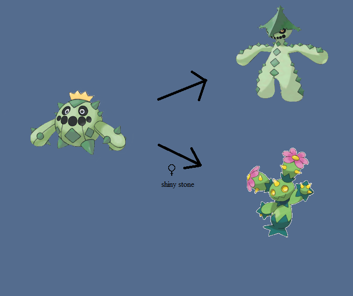 Cacnea Evolution Chart