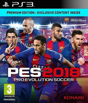 Staple Monarch Separation Pro Evolution Soccer 2018 PS3-DUPLEX