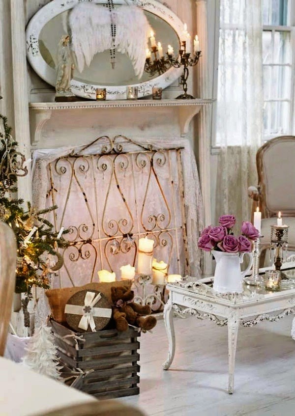 Christmas Shabby Chic: Trend glamorous for the holidays