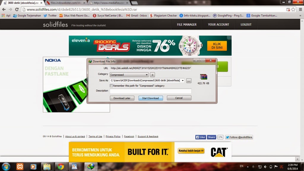 Cara Download Ebook di Ebookfesia dengan Mudah Ebookfesia