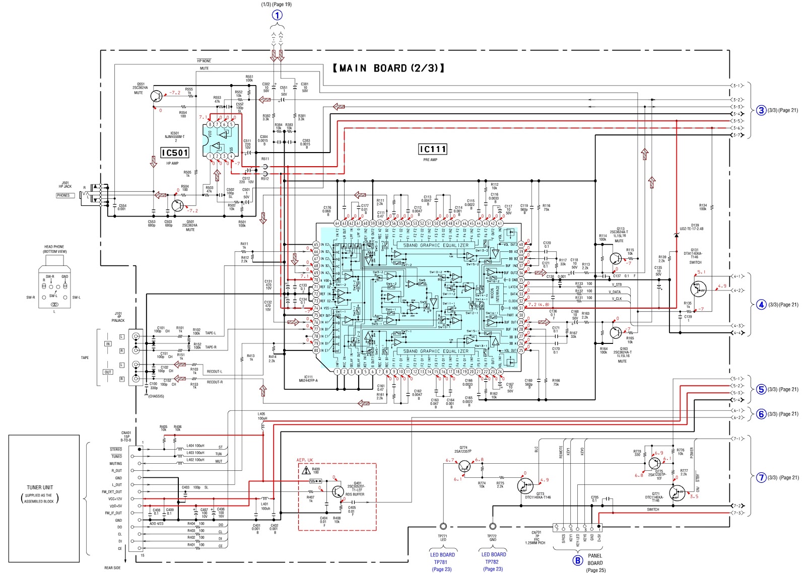Electro help: Sony HCD EX100 – Schematic – MICRO HI-FI COMPONENT SYSTEM