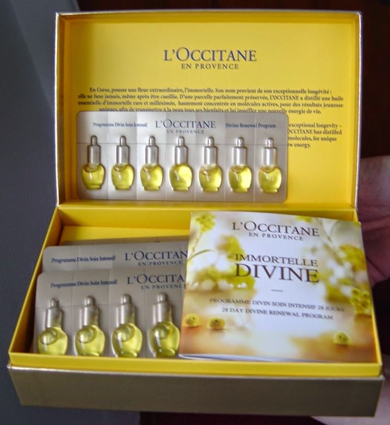 L’Occitane en Provence’s 28 Day Divine Renewal Program in Opened Box.jpeg