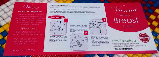 Cara pakai yang tepat dalam memijat payudara saat menggunakan Vienna Breast Cream