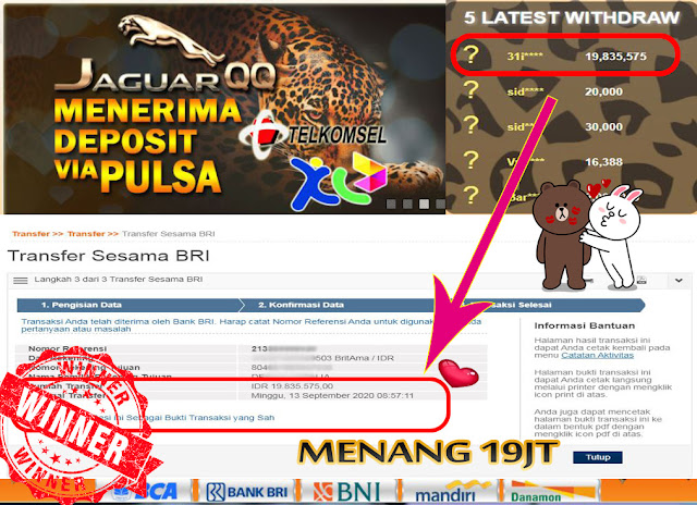 Keberuntungan di Akhir Pekan Dari JaguarQQ ~ JaguarQQwin