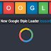 Cool new Google style loading with CSS3