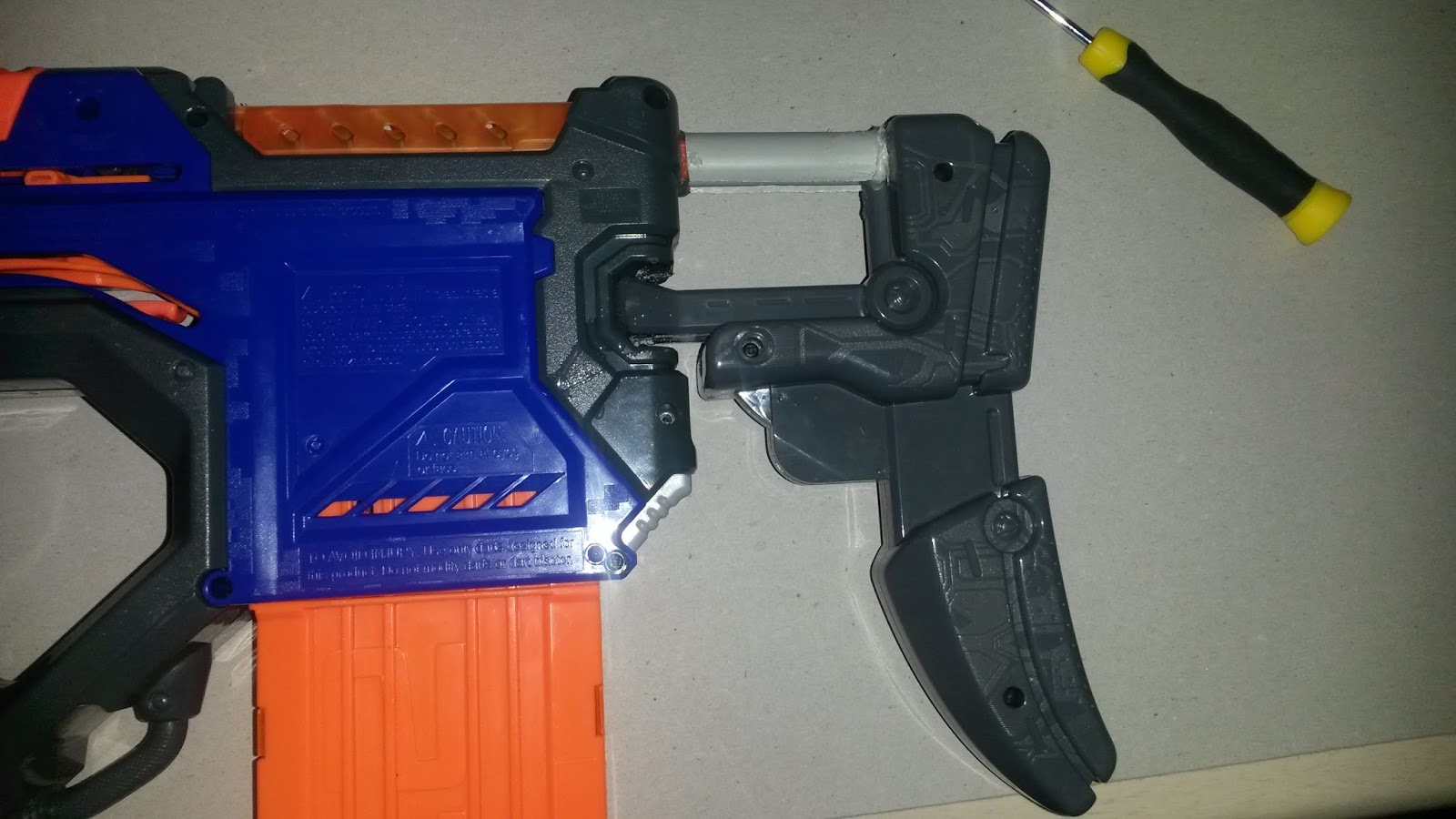 Bueno Leia Agente Outback Nerf: Quick Mod: Extended Crossbolt Stock