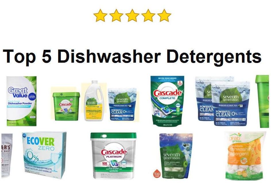 The Good to Know Channel Top Five Dishwasher Detergents