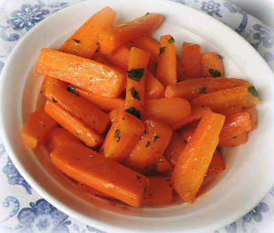 Carrots with Honey, Lime & Thyme