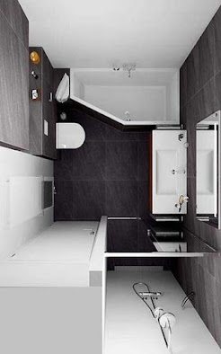desain shower kamar mandi sederhana