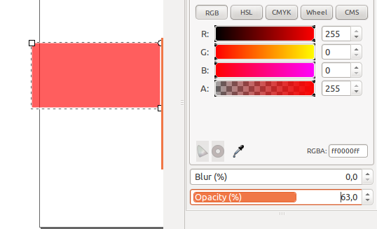 Mengatur Transparency Object Inkscape - Root93