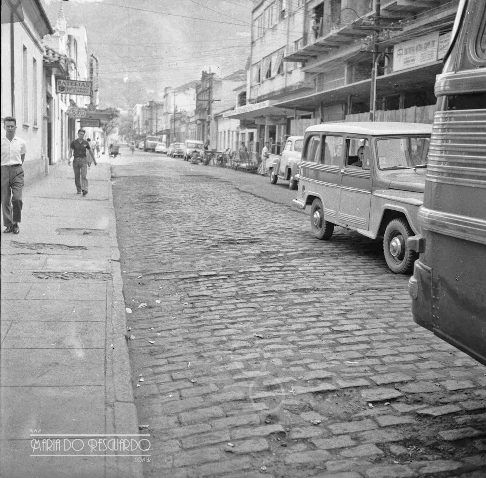 Maria do Resguardo: Rua Santa Rita, em julho de 1963 (foto autoria