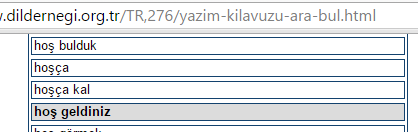 nasil yazilir hosgeldin