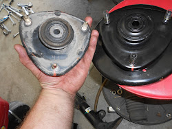 odyssey strut honda record change spring bearing installed upper plate
