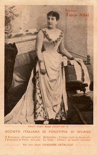OPERA SINGERS Teresa Arkel (Soprano) (Lvov, Ukraine 1861