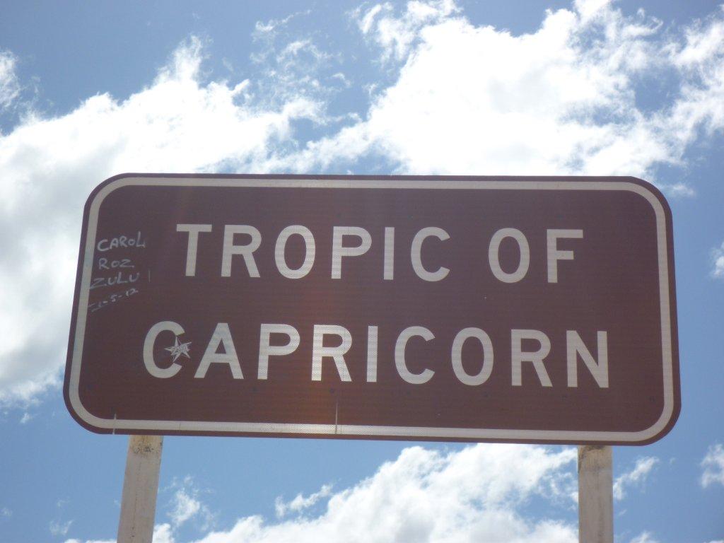 Just Keep on travelling: Tropic of Capricorn in WA
