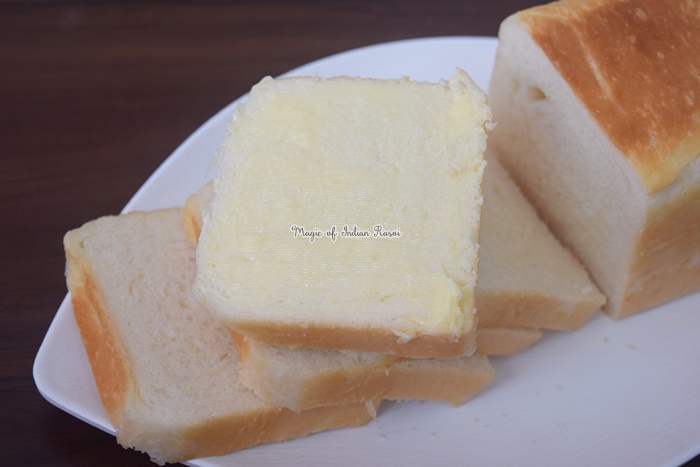 Homemade White Bread (Soft and Spongy) Recipe - Priya R - Magic of Indian Rasoi