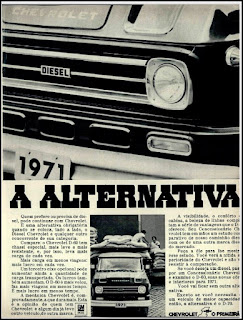 Propaganda caminhão Chevrolet – 1971, Chevrolet década de 70, GM anos 70, 70's Brazil General Motors, Oswaldo Hernandez,  