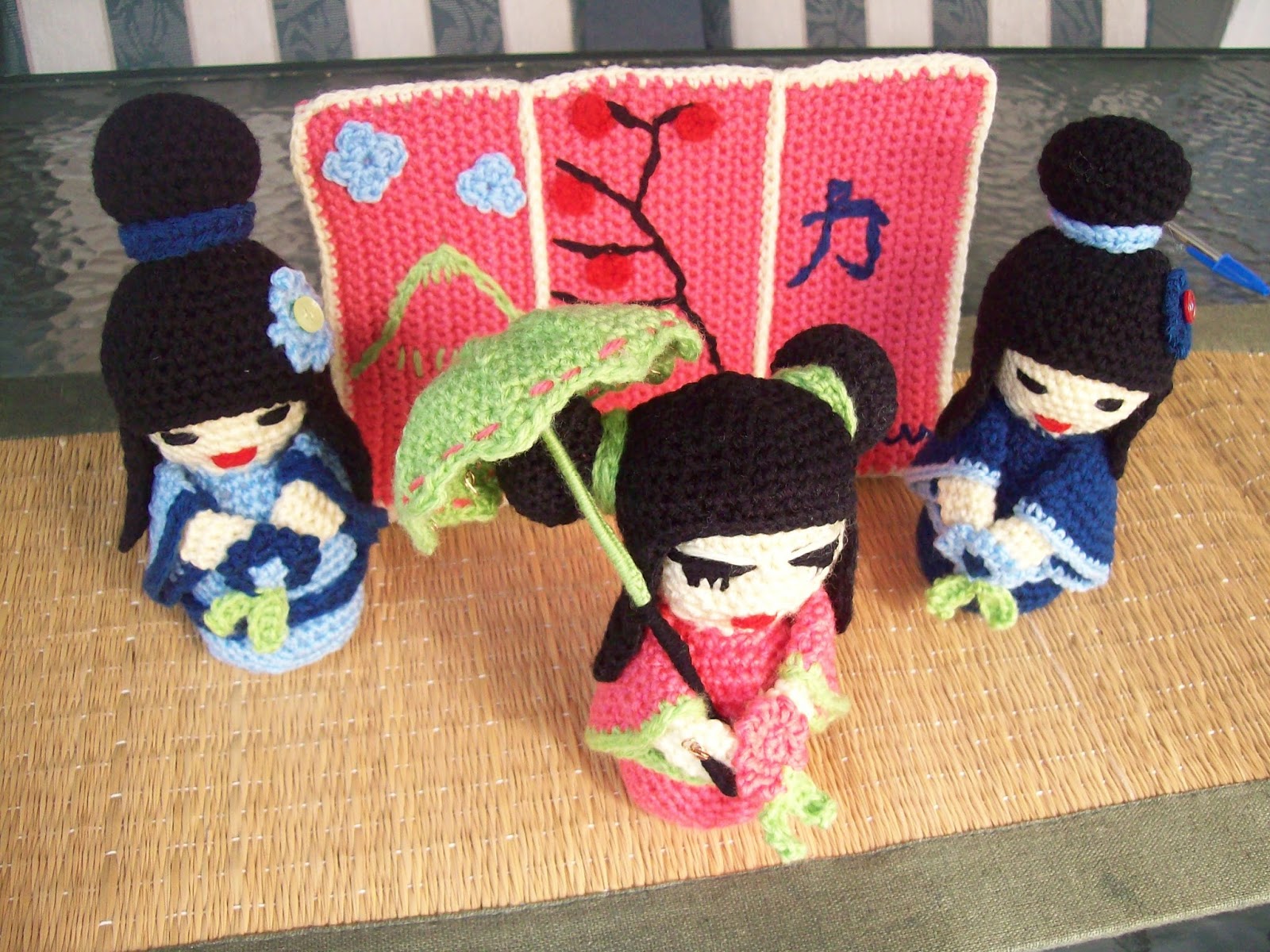 crochet kokeshi doll pattern free