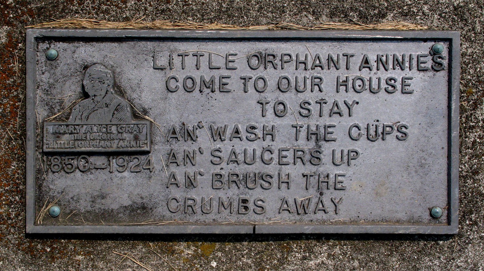 Landmarks The Grave Of Little Orphant Annie landmarks-the-grave-of-little-orphant-annie