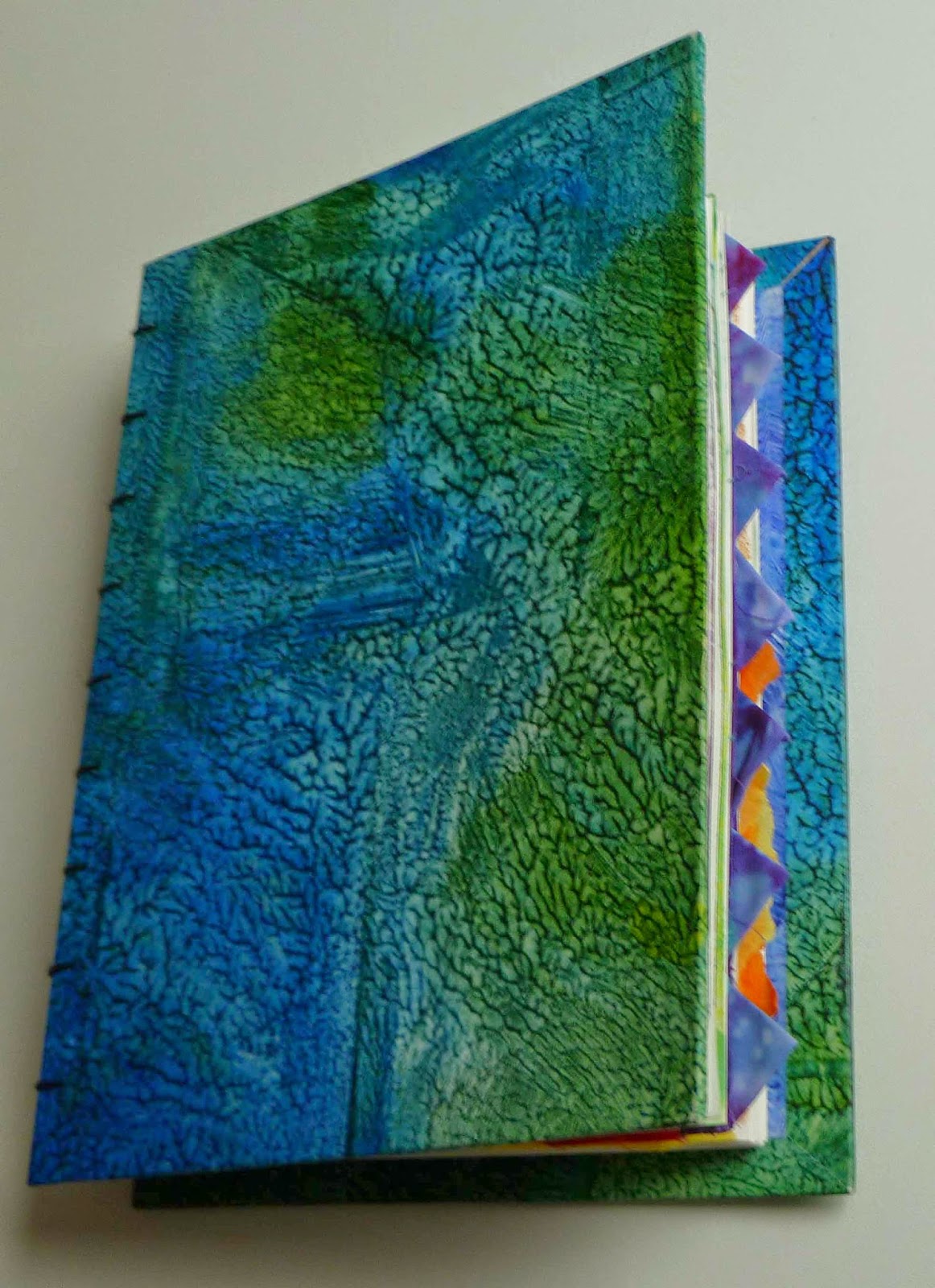 sew sew art Making your own sketchbook