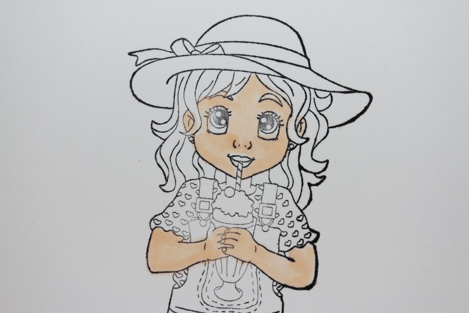 Inky Impressions Inspirational Blog: Coloring Skin with Copics
