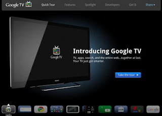 Google TV site goes live