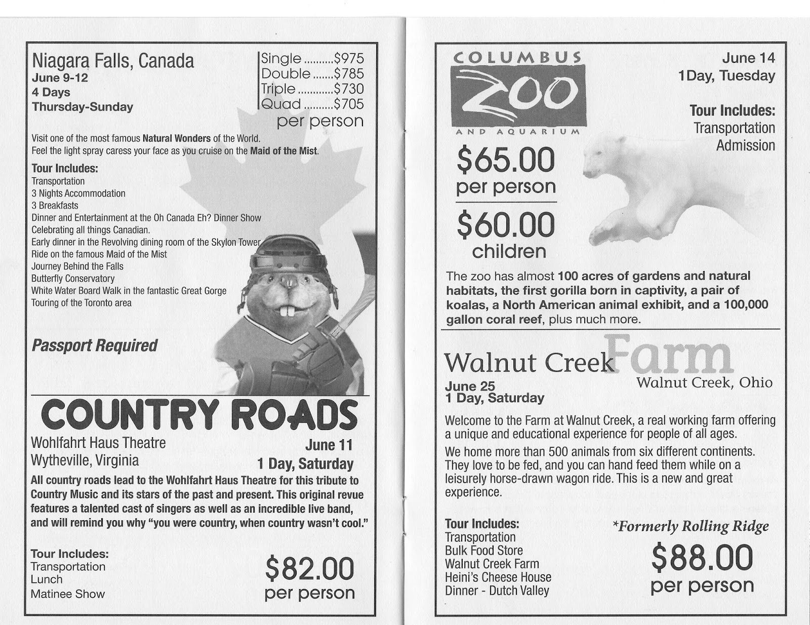 Jolly Travelers of West Virginia 2016 Catalog