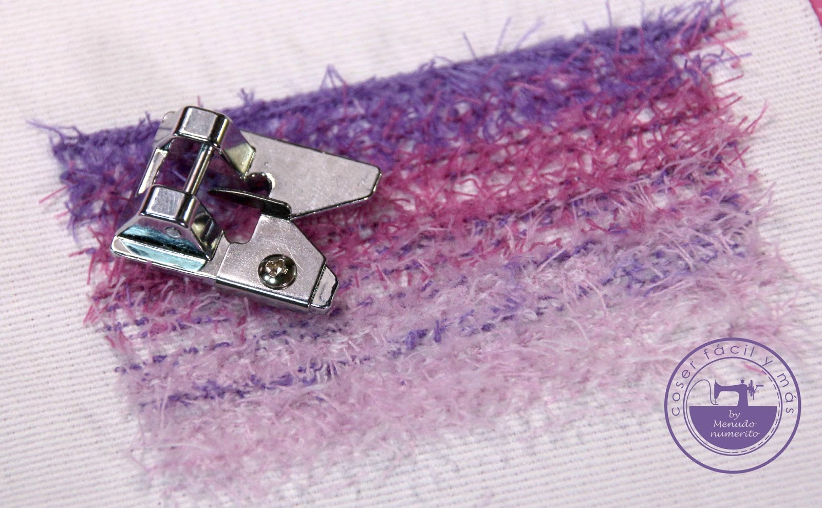 Cómo usar el "fringe foot" para decorar tus costuras El blog de Coser