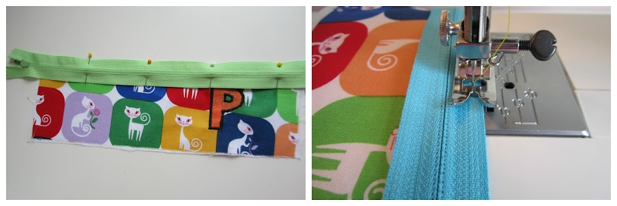 mis nancys, mis peques y yo, tutorial estuche escolar, coser cremallera bolsillo