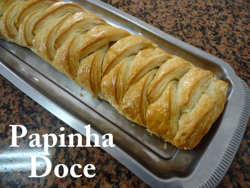 Papinha Doce: Folhado de Gila e Frutos Secos