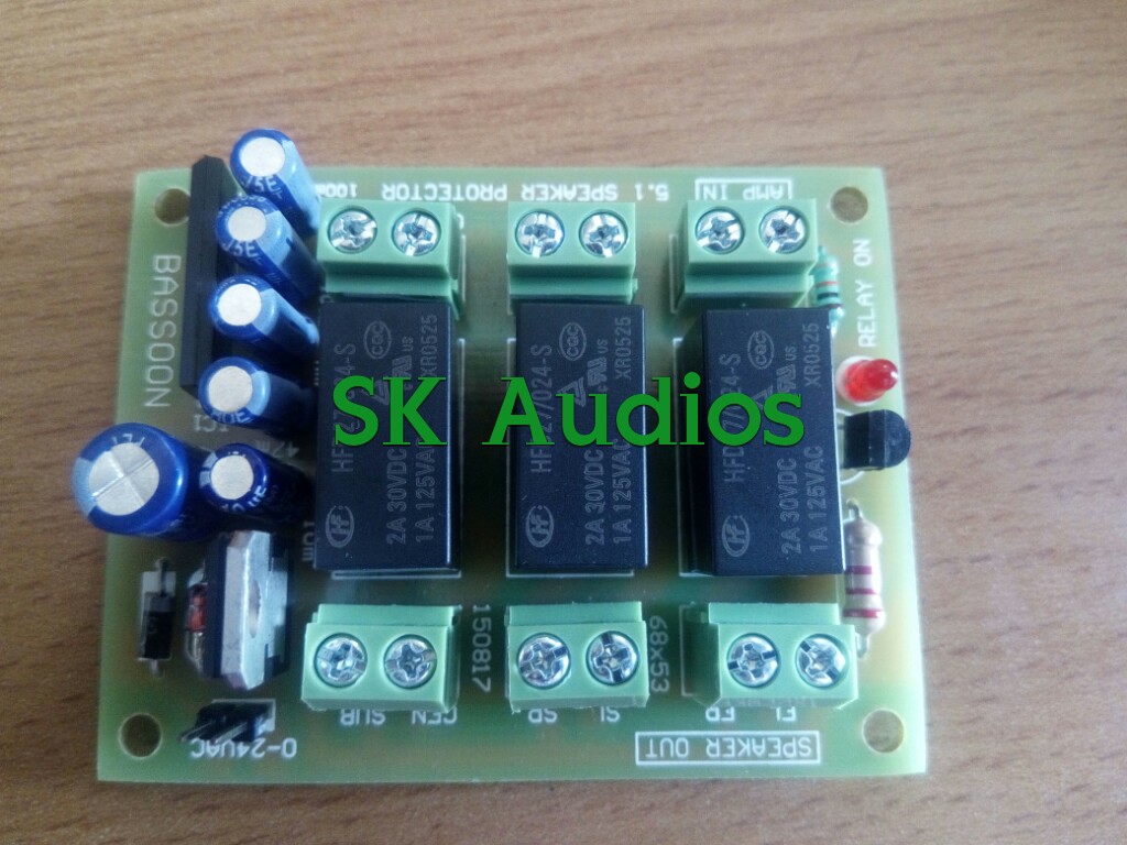 SK AUDIOS Speaker protection board 24v AC