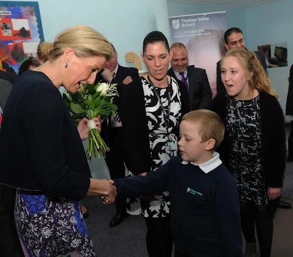 A Reading free school for children and young people with autism has been officially opened by Sophie, Countess of Wessex.