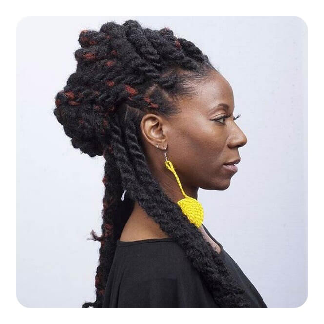 33 Trendy Kinky Twists Hairstyles 2018 To Try For Natural Hair