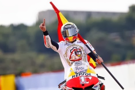 Marc Marquez juara dunia MotoGP musim 2013 termuda