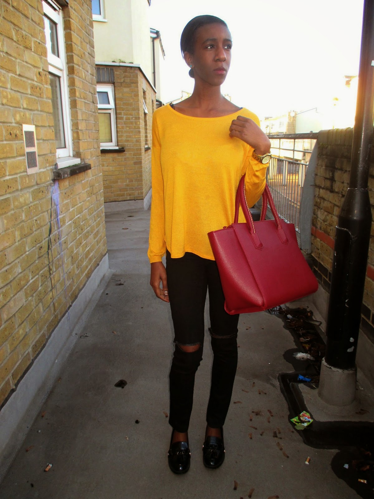 The Social Misfit Yellow Jumpers, Yellow Leaves ♥