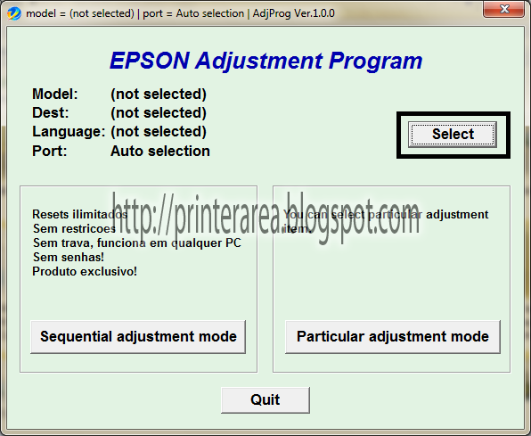 reset epson l310 waste ink pad counter