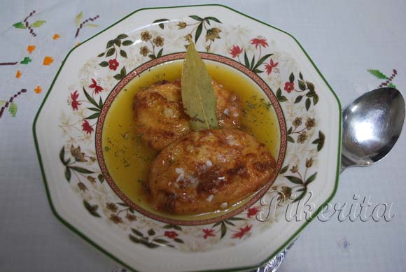 Escabeche de cuaresma extremeño