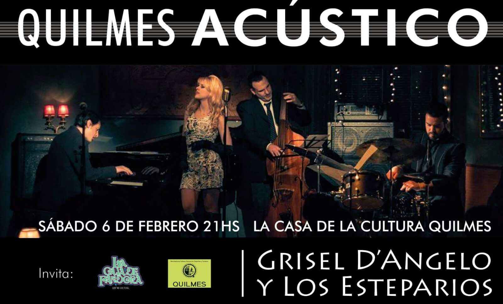 QUILMES DIGITL Jazz en la Casa de la Cultura Quilmes Acústico