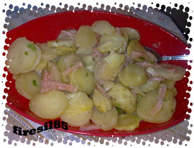insalata di patate salmonate