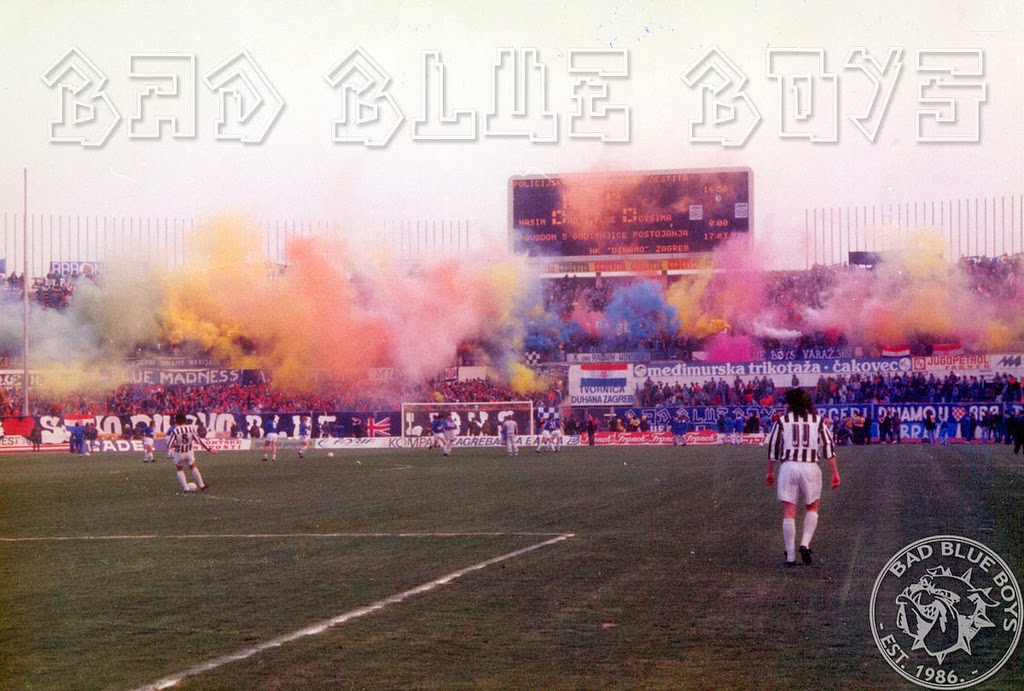 BAD BLUE BOYS - dinamo zagreb ultras - history & photos - Ultras Avanti ...