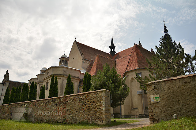 Panorama klasztoru w Henrykowie